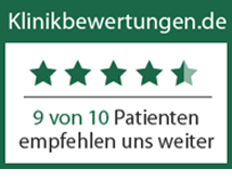 Klinikauskunft Bewertung